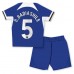 Chelsea Benoit Badiashile #5 Babykleding Thuisshirt Kinderen 2023-24 Korte Mouwen (+ korte broeken)